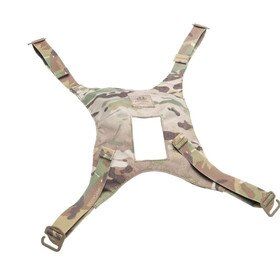 Velocity Systems Helmet Carrier has cutouts for IFF devices, strobes, and v lights